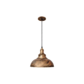 Vintage Lampa Wisząca Metalowa Industrialna Pokrywa