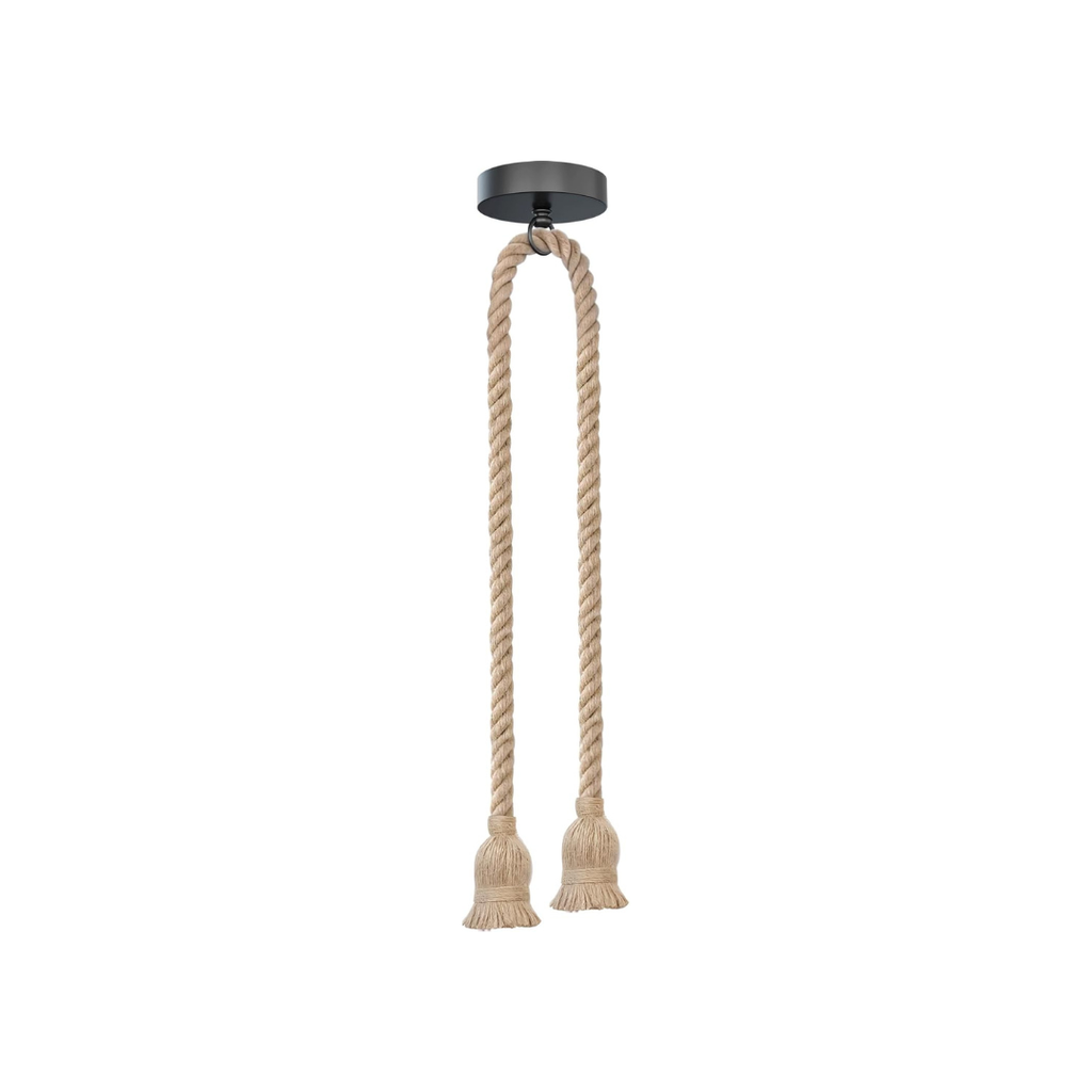 Lampa Wisząca Lina Jutowa Rustykalna E27 – Innofol