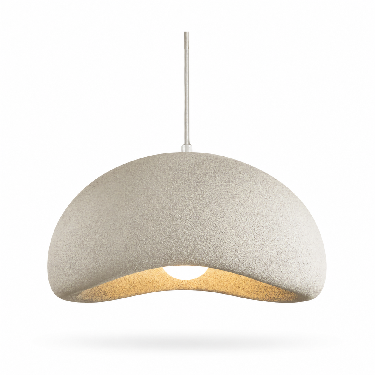 Minimalistyczna Lampa Wisząca Skandynawska Biała